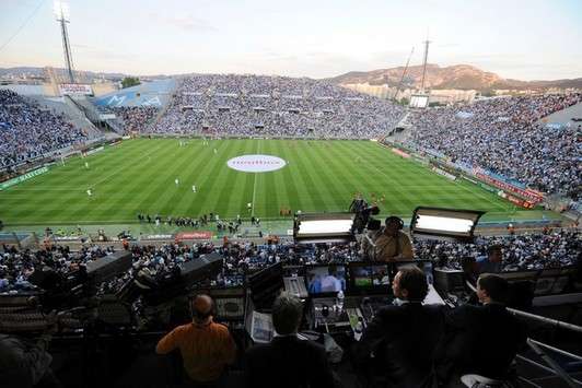Marsilya'nın iç saha maçlarına ev sahipliği yapan Stade Velodrome
