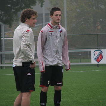 Barry Maguire & Ricky van Wolfswinkel, FC Utrecht (Rogier Cuypers/Goal.com)