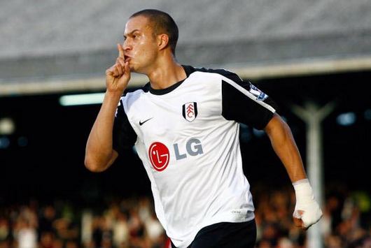 EPL: Bobby Zamora, Fulham v Liverpool (Getty Images)