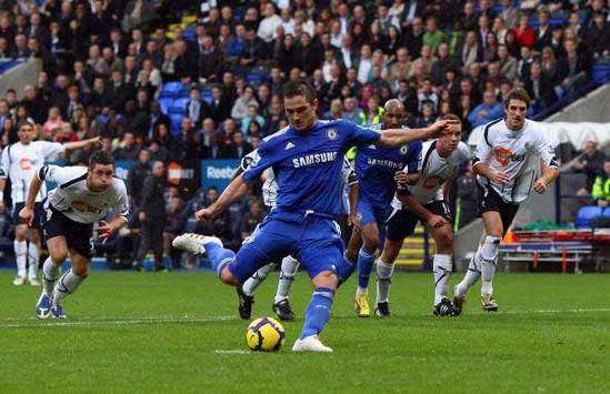 EPL: Frank Lampard, Bolton Wanderers - Chelsea (Getty Images)
