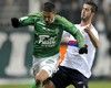 Ligue 1 : Cedric Varrault (Saint-Etienne) vs Miralem Pjanic (Lyon)