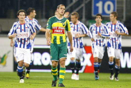 sc Heerenveen - ADO Den Haag, Wesley Verhoek baalt (foto PROSHOTS)