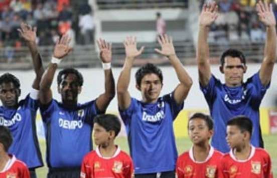 I-League India 2009,Pune F C v/s Dempo F C (Mango Peel)