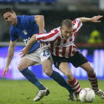 Nathan Rutjes vs Arek Radomski, Sparta Rotterdam - NEC (Foto PROSHOTS)