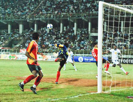 I-League: Kingfisher East Bengal vs Viva Kerala(Mango Peel)