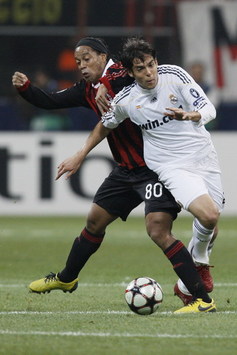Şampiyonlar Ligi: Ronaldinho (Milan) - Kaka (Real Madrid) (foto PROSHOTS)