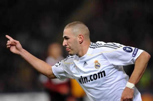Karim Benzema, Milan-Real Madrid (Getty Images)