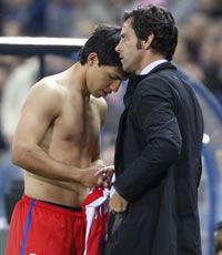 Kun Aguero, Quique Sanchez Flores, Atletico, Chelsea (MARCA)