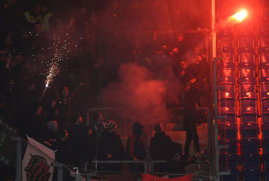 Viel Ärger gab's beim Nord-Derby zwischen Hansa Rostock und dem FC St. Pauli (Getty Images)