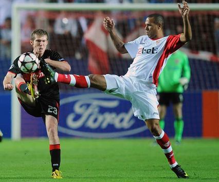 Champions League: FC Sevilla - VfB Stuttgart // Aleksandr Hleb & Luis Fabiano (Getty-Images)