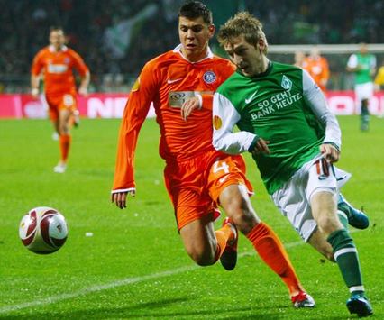 Europa League: Werder Bremen - Austria Wien / Aleksandar Dragovic & Marko Marin (Bongarts/Getty-Images)