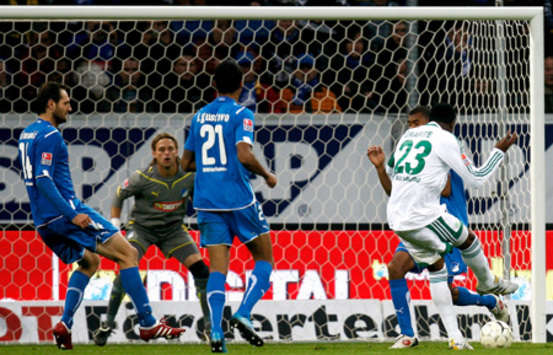 Bundesliga: TSG Hoffenheim vs VfL Wolfsburg, Grafite (Getty Images/Bongarts)