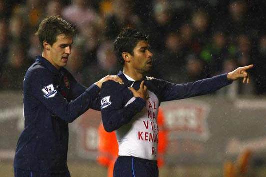 EPL: Eduardo, Wolverhampton Wanderers v Arsenal (Getty Images)