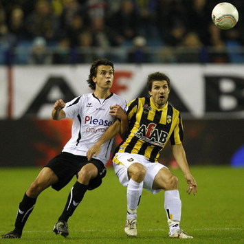 Ferry de Regt vs Dalibor Stevanovic, Vitesse - VVV-Venlo (Foto PROSHOTS)