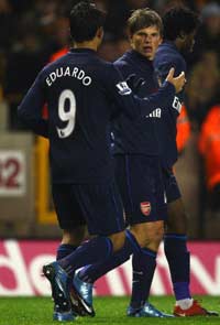 EPL: Andrey Arshavin, Wolverhampton Wanderers v Arsenal (Getty Images)