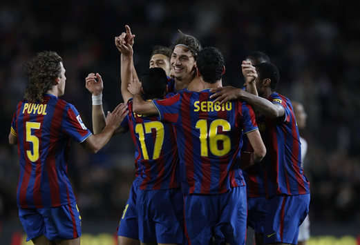 Puyol, Zlatan Ibrahimovoc, Barcelona, Mallorca (Getty Images)