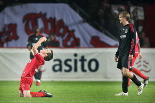 FC Twente - Ajax, Wout Brama en Siem de Jong (foto PROSHOTS)