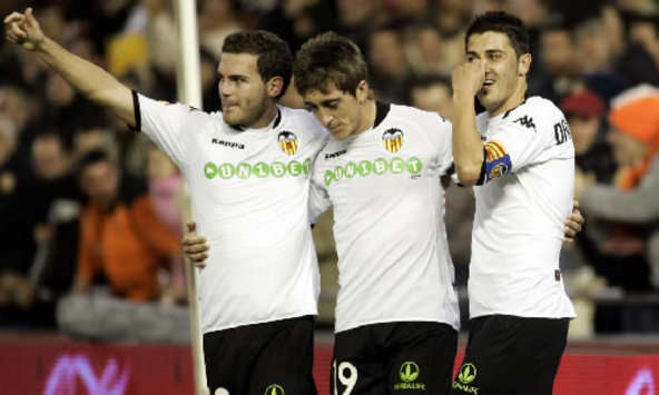 Mata, Pablo Hernandez, David Villa, Valencia, Zaragoza (MARCA)