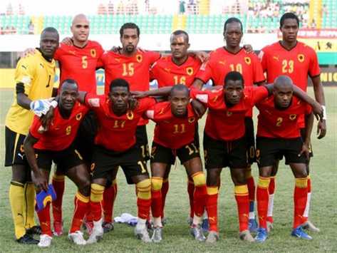 Angola team group