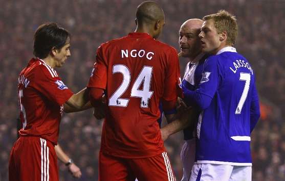 David Ngog, Lee Carsley, Sebastian Larsson, Liverpool v Birmingham City (Getty Images)