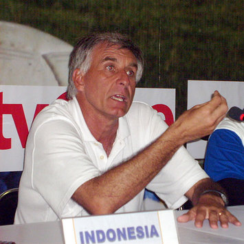 Cesar Payovich Perez - Pelatih S.A.D. Indonesia U-18 (GOAL.com / Gunawan Widyantara)