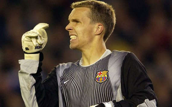 2002: Robert Enke at FC Barcelona (Getty-Images)