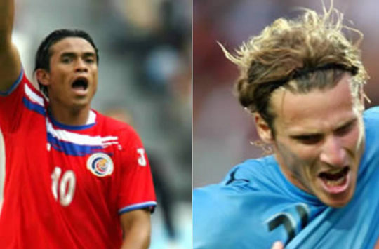 Mix Centeno (Costa Rica) - Forlan (Uruguay)