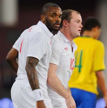 Darren Bent, Wayne Rooney, Brazil v England (Getty Images)