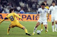 WCQ: Greece v Ukraine / Karagounis (INTIME)
