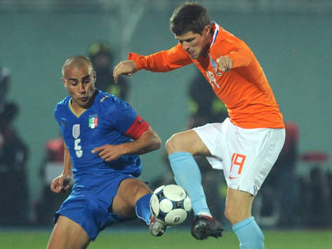 Cannavaro v Huntelaar - Italy-Netherlands (Getty Images)