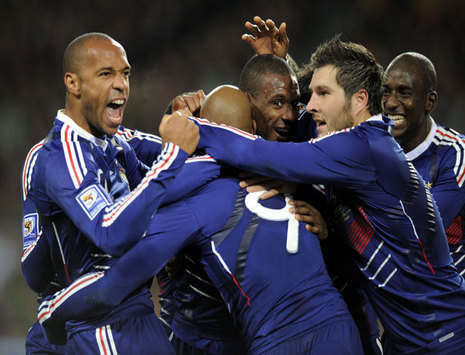 France joy - Ireland vs France