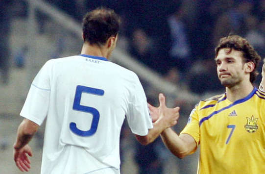 WQC: Greece - Ukraine / Moras - Shevchenko (INTIME)