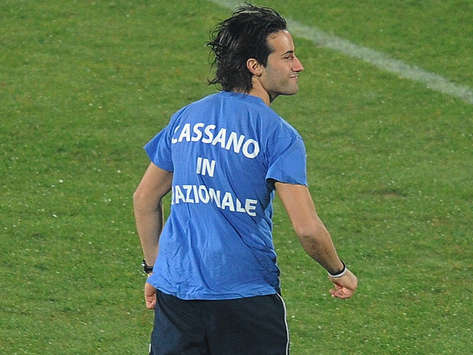 Italian fan for Antonio Cassano (Getty Images)