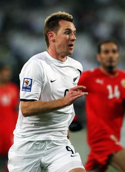 Shane Smeltz, New Zealand (Getty Images)