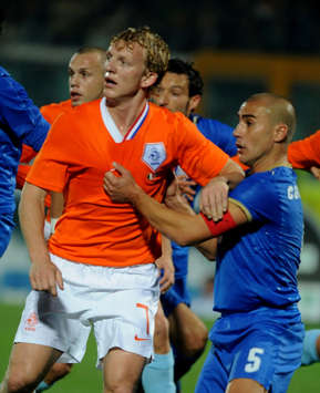 Kuyt & Cannavaro - Italy-Netherlands (Getty Images)