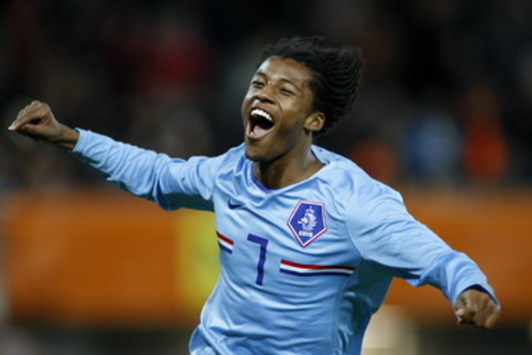Georginio Wijnaldum, Jong Oranje (foto PROSHOTS)