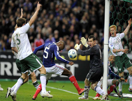 Goal Gallas (France vs Ireland) 