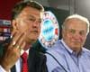 FC Bayern Munich, Louis van Gaal and Uli Hoeneß (Bongarts/Getty Images)
