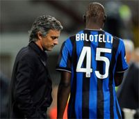 Mourinho & Balotelli - Inter (Getty Images)