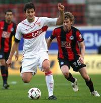 Bundesliga: VfB Stuttgart - Hertha BSC / Zdravko Kuzmanovic & Fabian Lustenberger (Bongarts/Getty-Images)