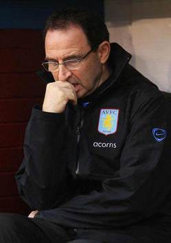 EPL: Martin O'Neill, Burnley v Aston Villa (Getty Images)