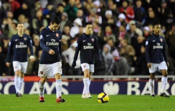 EPL: Cesc Fabregas, Sunderland v Arsenal (Getty Images)