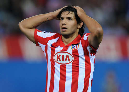 Sergio Kun Aguero, Atletico Madrid (Getty Images)