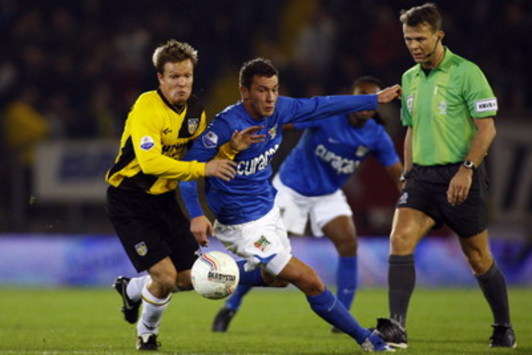 NAC Breda - NEC, Joonas Kolkka vs. John Goossens (foto PROSHOTS)
