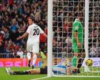 Gonzalo Higuain, Toño, Nasief Morris, Real Madrid, Racing Santander (Getty Images)