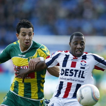 Ahmed Ammi and Sergio Zijler, Willem II - ADO Den Haag (foto PROSHOTS)