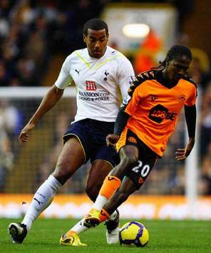EPL: Hugo Rodallega - Tom Huddlestone, Tottenham - Wigan Athletic (Getty Images)