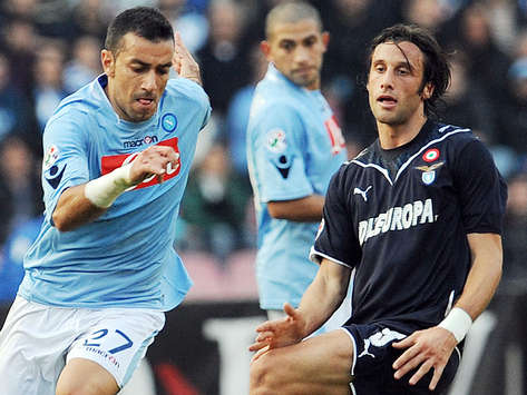 Quagliarella & Mauri - Napoli-Lazio - Serie A (Getty Images)