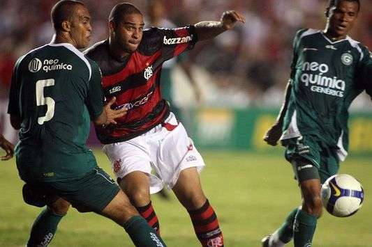 Adriano - Flamengo x Goiás