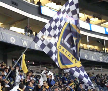 LA Galaxy Fans at MLS Cup (John Zielonka, Goal.com)